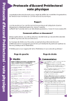 PAP – vote physique