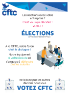 Affiche vote CFTC 1